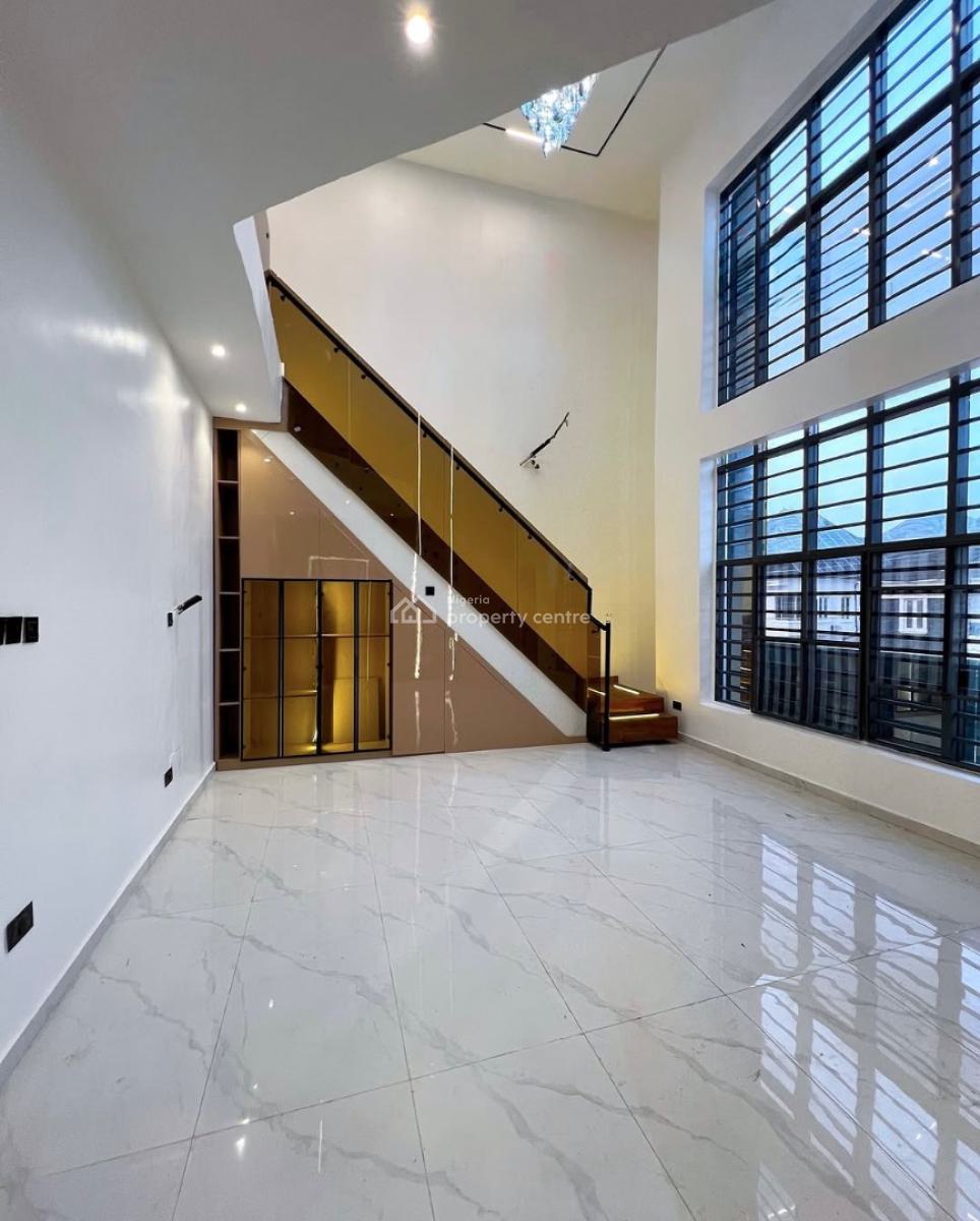Spacious 6bedroom Fully Detached House with Bq, Chevron, Lekki, Lagos, Detached Duplex for Sale