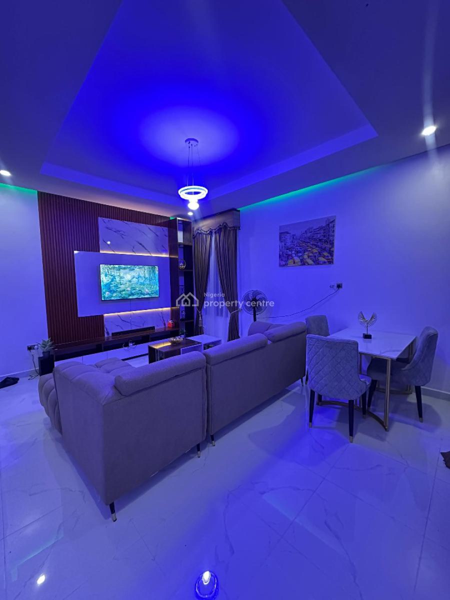 Premium Spacious 1-bedroom Apartment with Balcony, Abraham Adesanya, Lekki, Lagos, Flat / Apartment Short Let