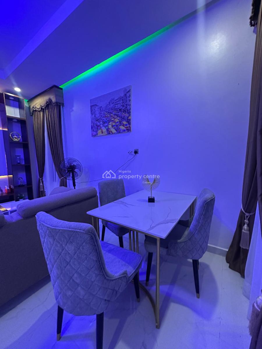 Premium Spacious 1-bedroom Apartment with Balcony, Abraham Adesanya, Lekki, Lagos, Flat / Apartment Short Let