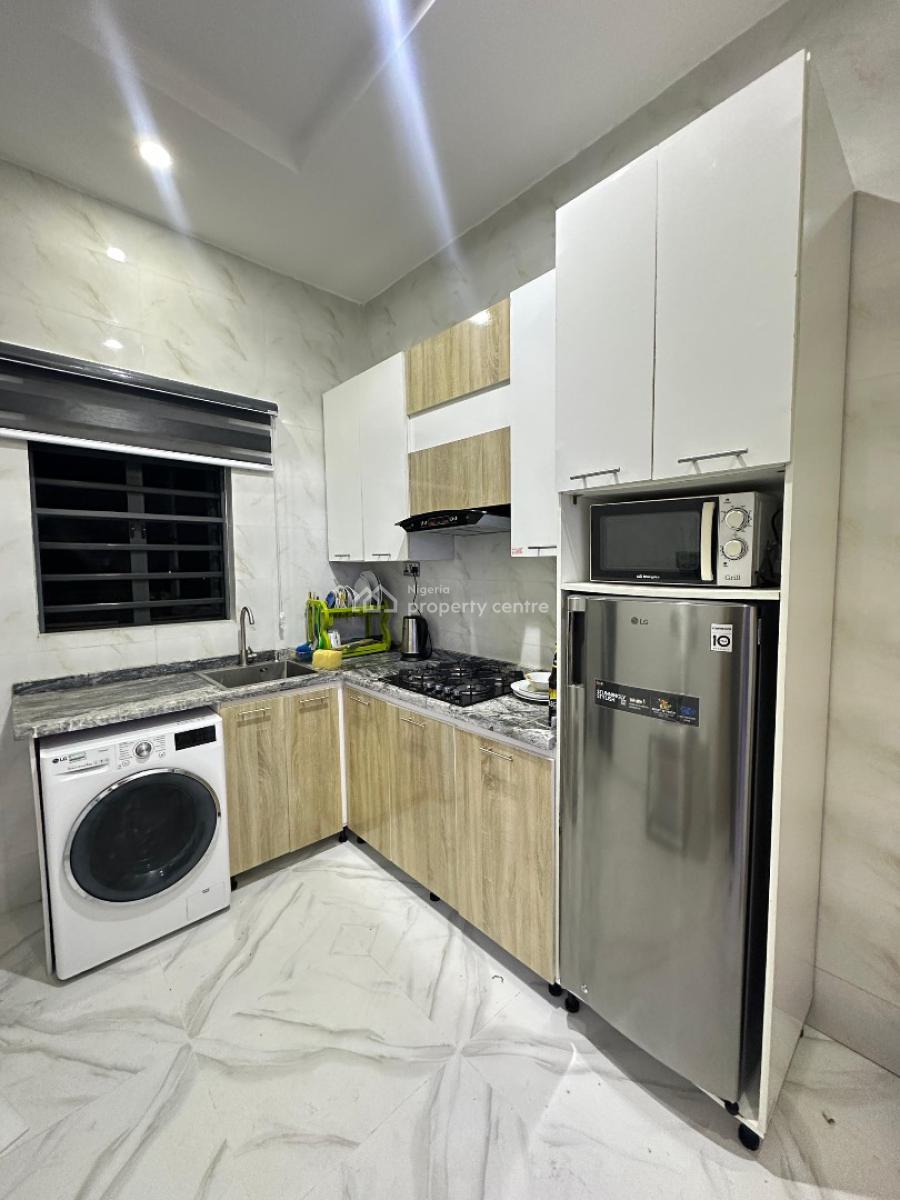 Premium Spacious 1-bedroom Apartment with Balcony, Abraham Adesanya, Lekki, Lagos, Flat / Apartment Short Let