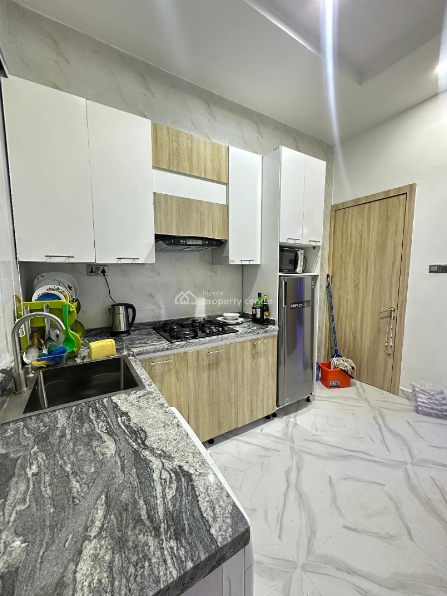 Premium Spacious 1-bedroom Apartment with Balcony, Abraham Adesanya, Lekki, Lagos, Flat / Apartment Short Let