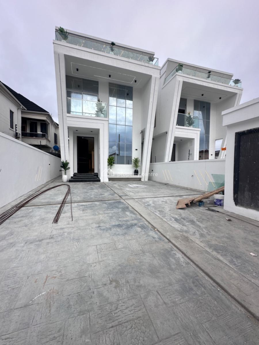 Beautiful 5bedroom Fully Detached House, Ologolo Axis in Lekki, Lekki, Lagos, Detached Duplex for Sale