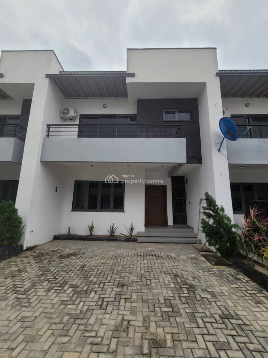 3 Bedroom Terrace Duplex with Bq -- Deed of Assignment, Before Abraham Adesanya Bus Stop, Ajah, Lagos, Terraced Duplex for Sale