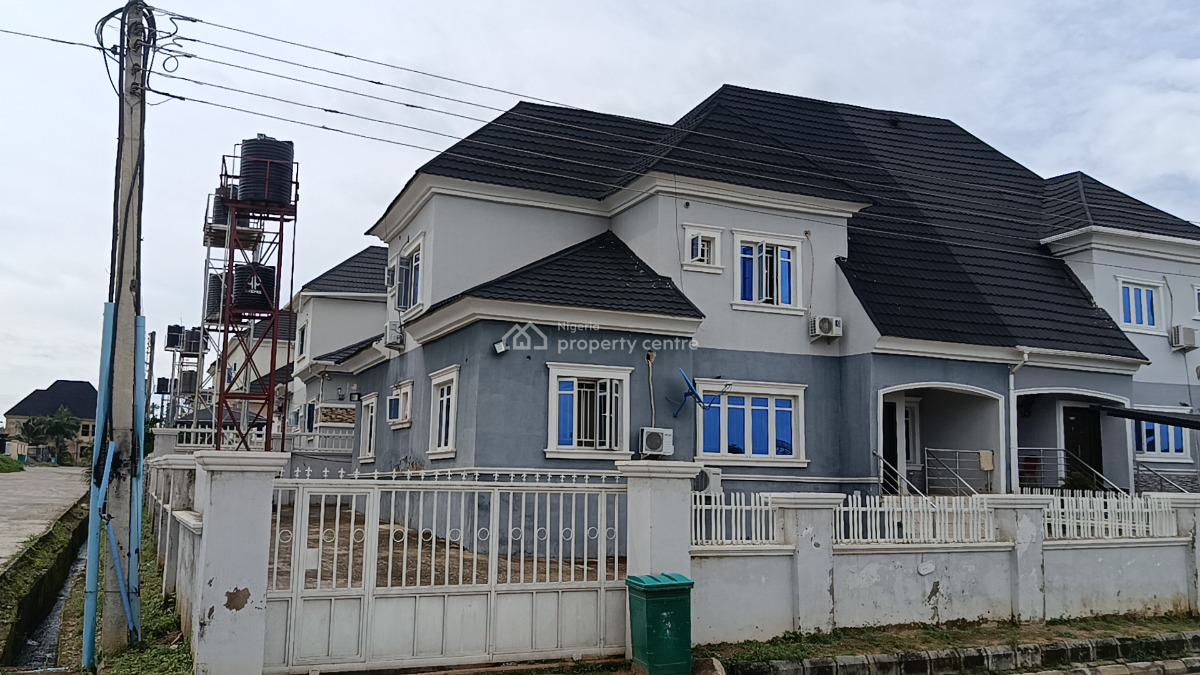 Luxury Finish 4 Bedroom Semi-detached Duplex, River Park Estate Airport Road, Lugbe District, Abuja, Semi-detached Duplex for Sale