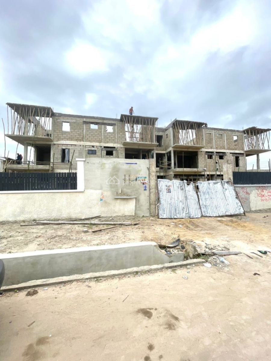 3 Bedroom Terraced Duplex with Bq on, Abraham Adesanya, Ajah, Lagos, Terraced Duplex for Sale