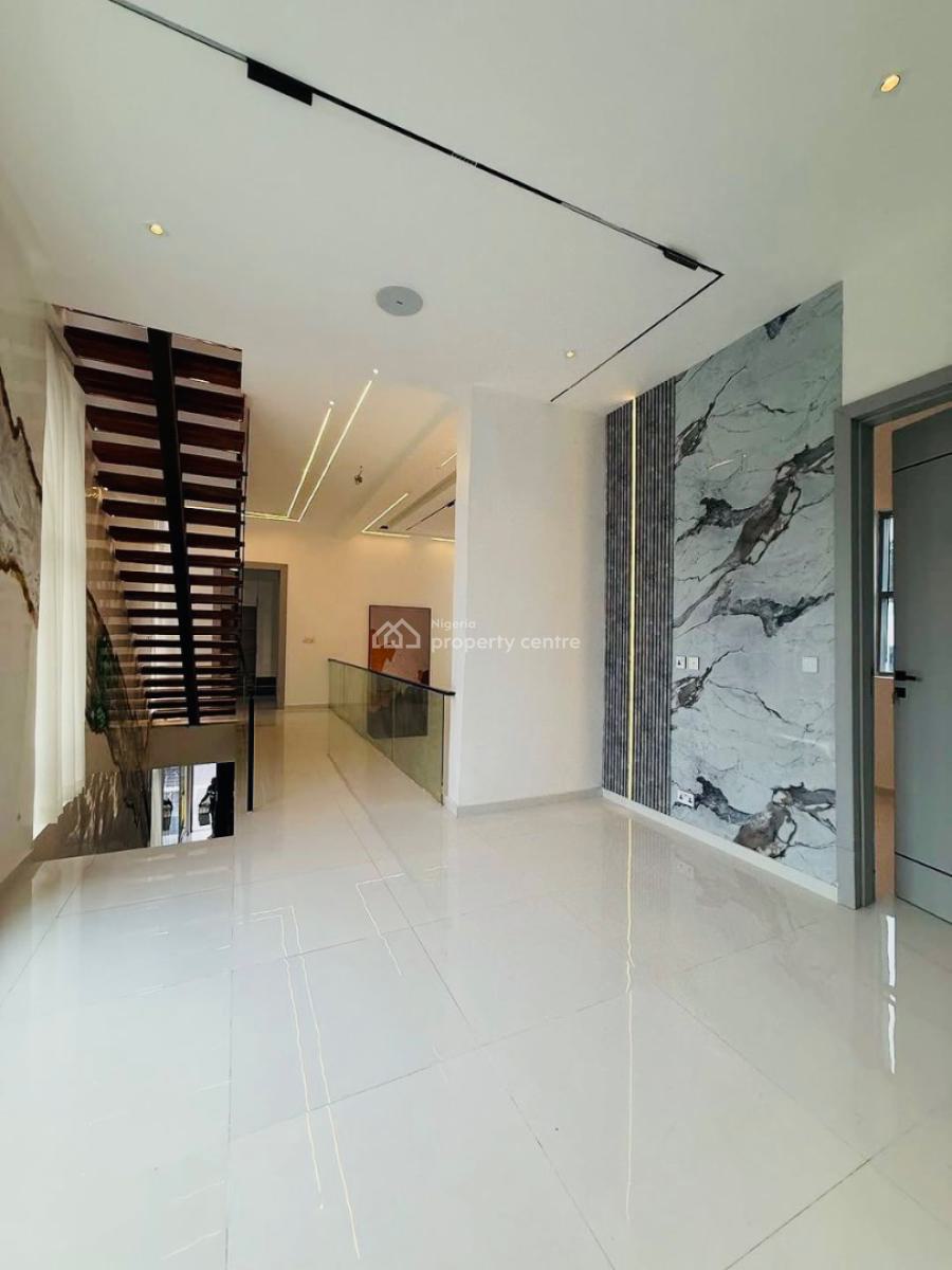 Contemporary Automated Duplex with Rooftop Terrace, Cinema, Gym & Pool, Located in a Serene, Secured and Beautiful Estate, Osapa, Lekki, Lagos, Detached Duplex for Sale