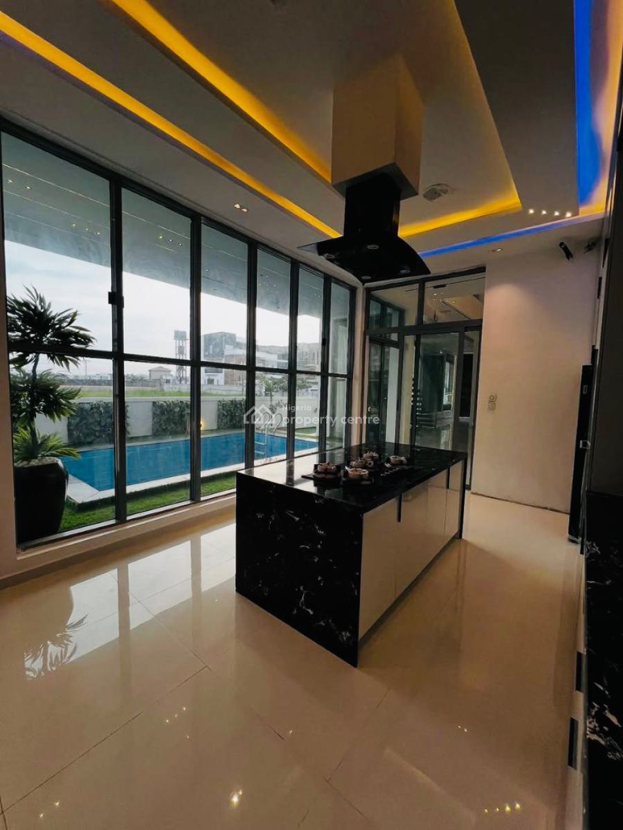 Contemporary Automated Duplex with Rooftop Terrace, Cinema, Gym & Pool, Located in a Serene, Secured and Beautiful Estate, Osapa, Lekki, Lagos, Detached Duplex for Sale