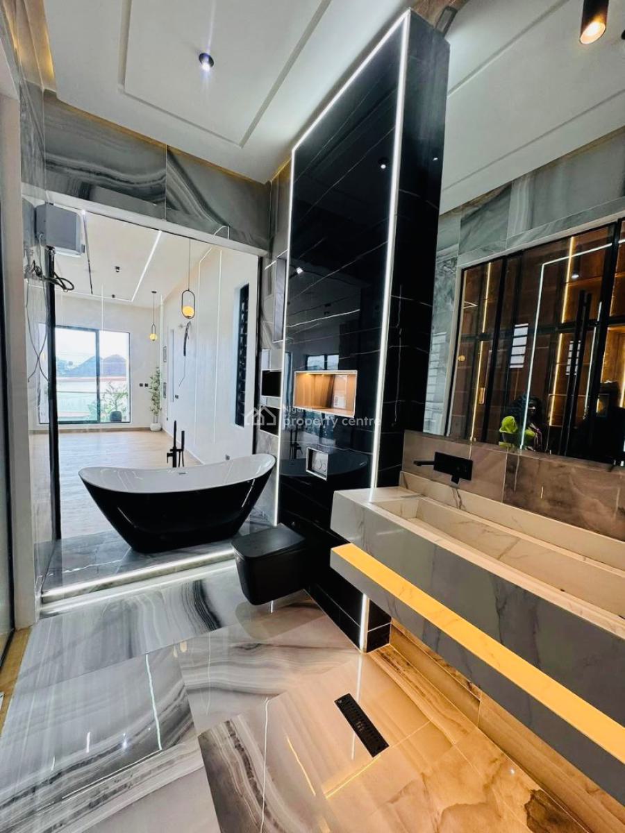 Contemporary Automated Duplex with Rooftop Terrace, Cinema, Gym & Pool, Located in a Serene, Secured and Beautiful Estate, Osapa, Lekki, Lagos, Detached Duplex for Sale