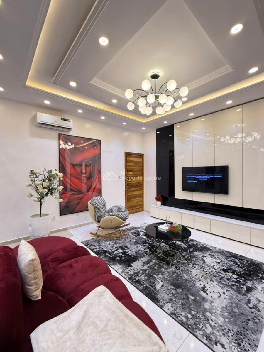 Beautifully Furnished One Bedroom Apartment with Bathub, Osapa London, Lekki, Lagos, Flat / Apartment Short Let