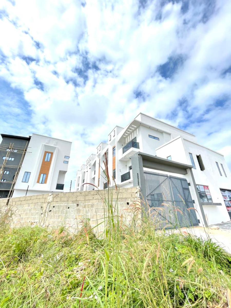 Newly Built 4 Bedroom Terraced Duplex with Bq, and Children Playground, Abraham Adesanya, Ajah, Lagos, Terraced Duplex for Sale