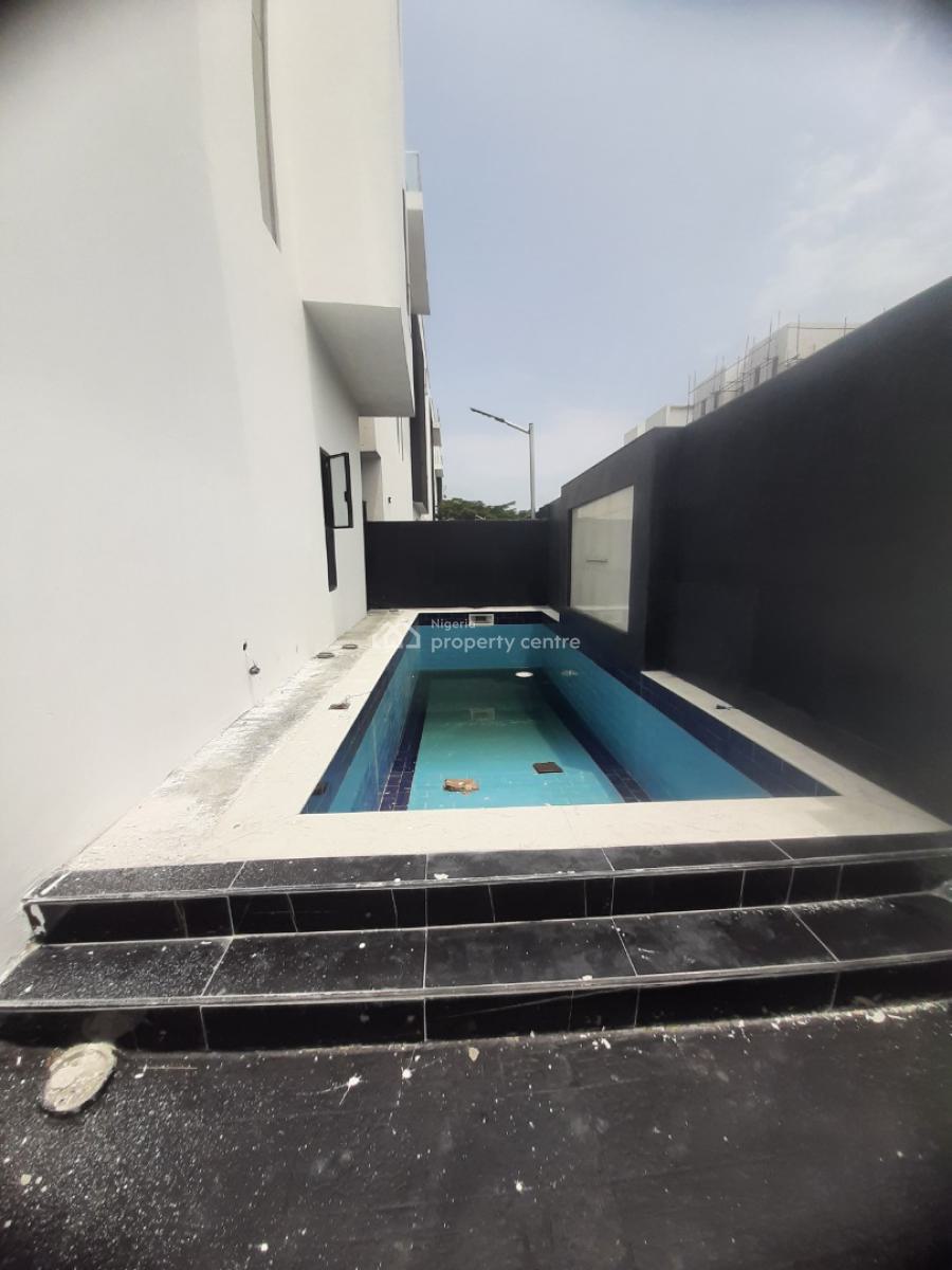 Newly Built and Self-compound and Serviced with 24/7 Power Supply 4 Be, Lekki Phase 1, Lekki, Lagos, Terraced Duplex for Rent