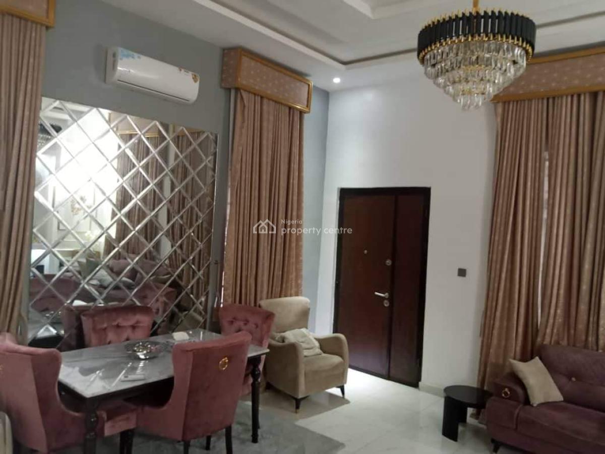 Furnished 4 Bedroom Semidetached with Bq, Ikate, Lekki, Lagos, Semi-detached Duplex for Rent