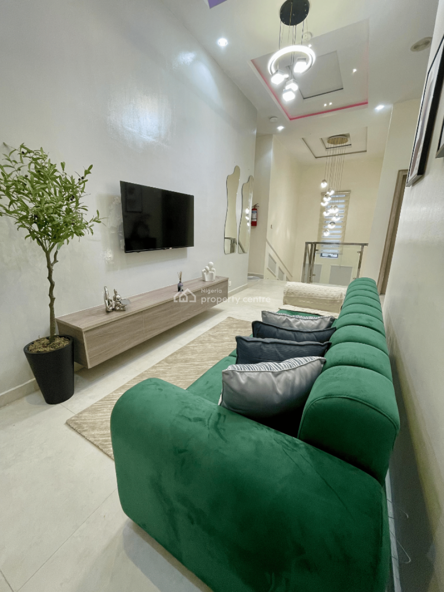 5 Bedroom Duplex Apartment with Excellent Facilities, No 17b Ojuolape Street, Osapa, Lekki, Lagos, Detached Duplex Short Let