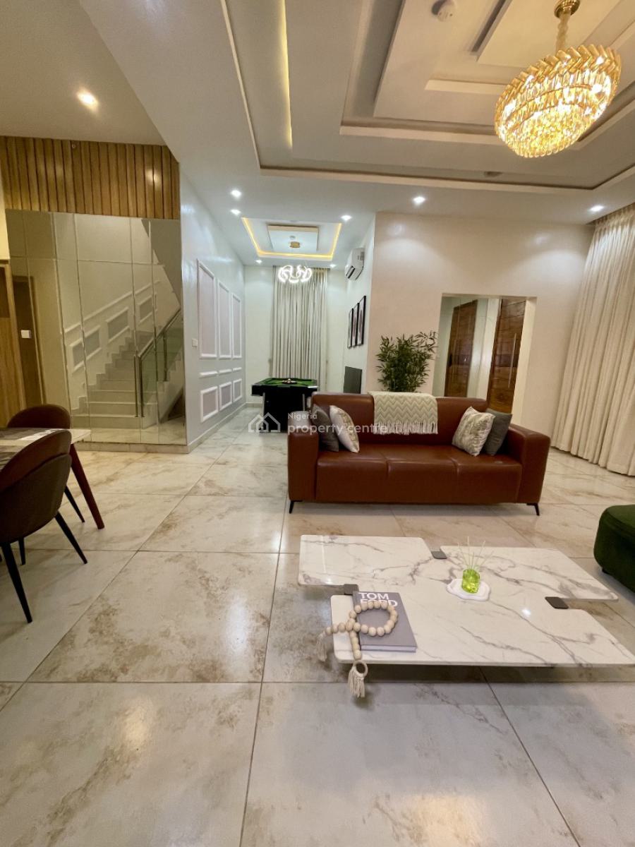 5 Bedroom Duplex Apartment with Excellent Facilities, No 17b Ojuolape Street, Osapa, Lekki, Lagos, Detached Duplex Short Let