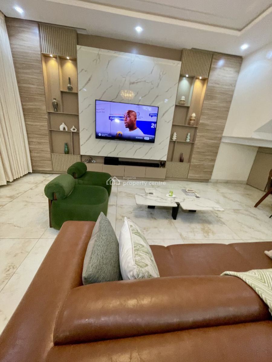 5 Bedroom Duplex Apartment with Excellent Facilities, No 17b Ojuolape Street, Osapa, Lekki, Lagos, Detached Duplex Short Let