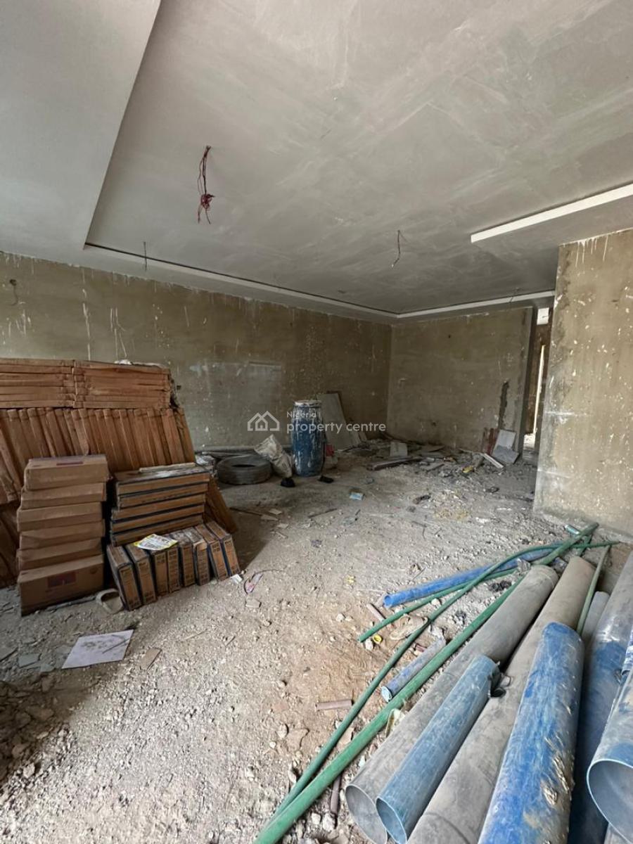 Luxurious 4 Bedrooms Brand New Semi Finished Duplex, Bq, Secured and Neat Environment, Mabushi, Abuja, Terraced Duplex for Sale