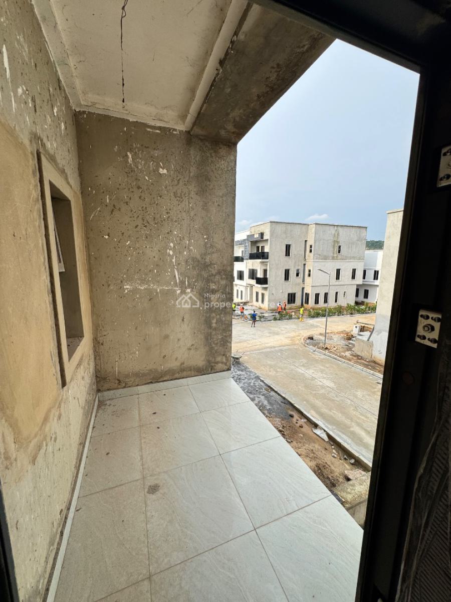 Massively Spacious 4beds Semi Detached Duplex ( Advanced Carcass), Off Oladipo Diya Way, Apo, Abuja, Semi-detached Duplex for Sale