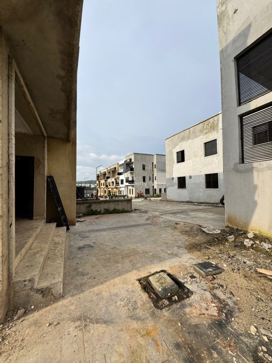 Massively Spacious 4beds Semi Detached Duplex ( Advanced Carcass), Off Oladipo Diya Way, Apo, Abuja, Semi-detached Duplex for Sale