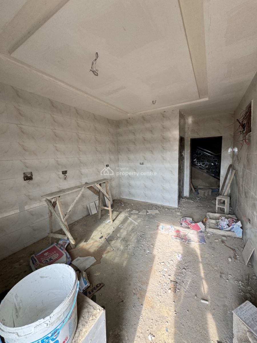 Massively Spacious 4beds Semi Detached Duplex ( Advanced Carcass), Off Oladipo Diya Way, Apo, Abuja, Semi-detached Duplex for Sale