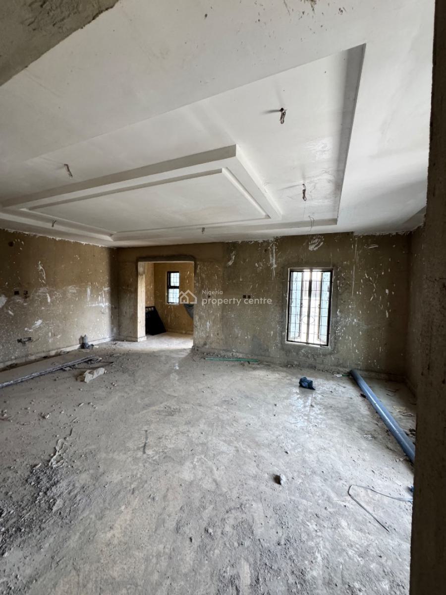 Massively Spacious 4beds Semi Detached Duplex ( Advanced Carcass), Off Oladipo Diya Way, Apo, Abuja, Semi-detached Duplex for Sale