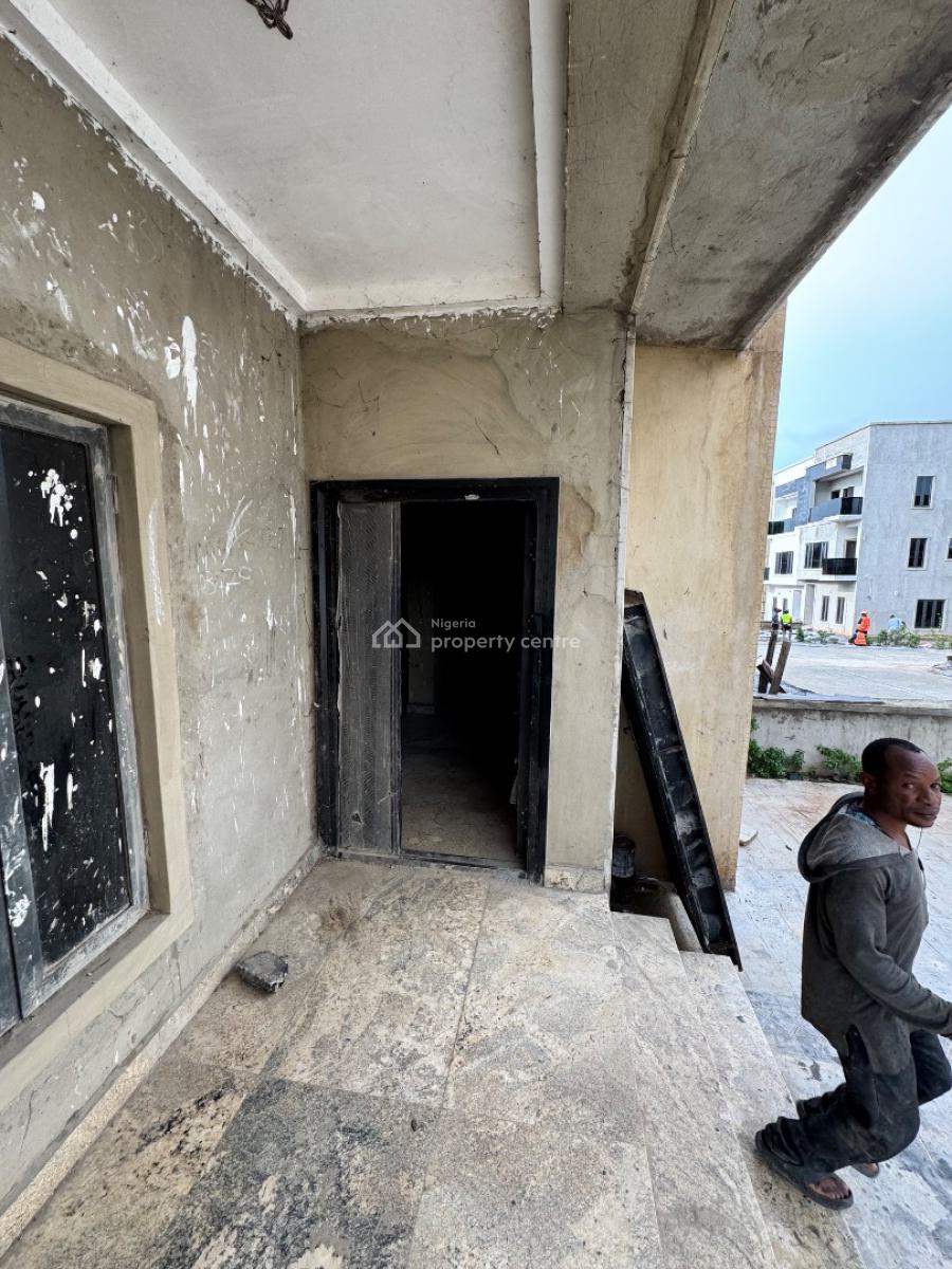 Massively Spacious 4beds Semi Detached Duplex ( Advanced Carcass), Off Oladipo Diya Way, Apo, Abuja, Semi-detached Duplex for Sale
