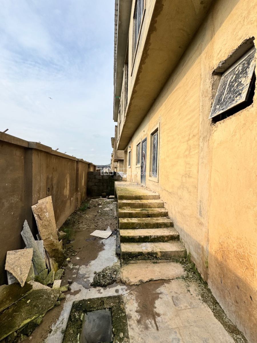 Massively Spacious 4beds Semi Detached Duplex ( Advanced Carcass), Off Oladipo Diya Way, Apo, Abuja, Semi-detached Duplex for Sale