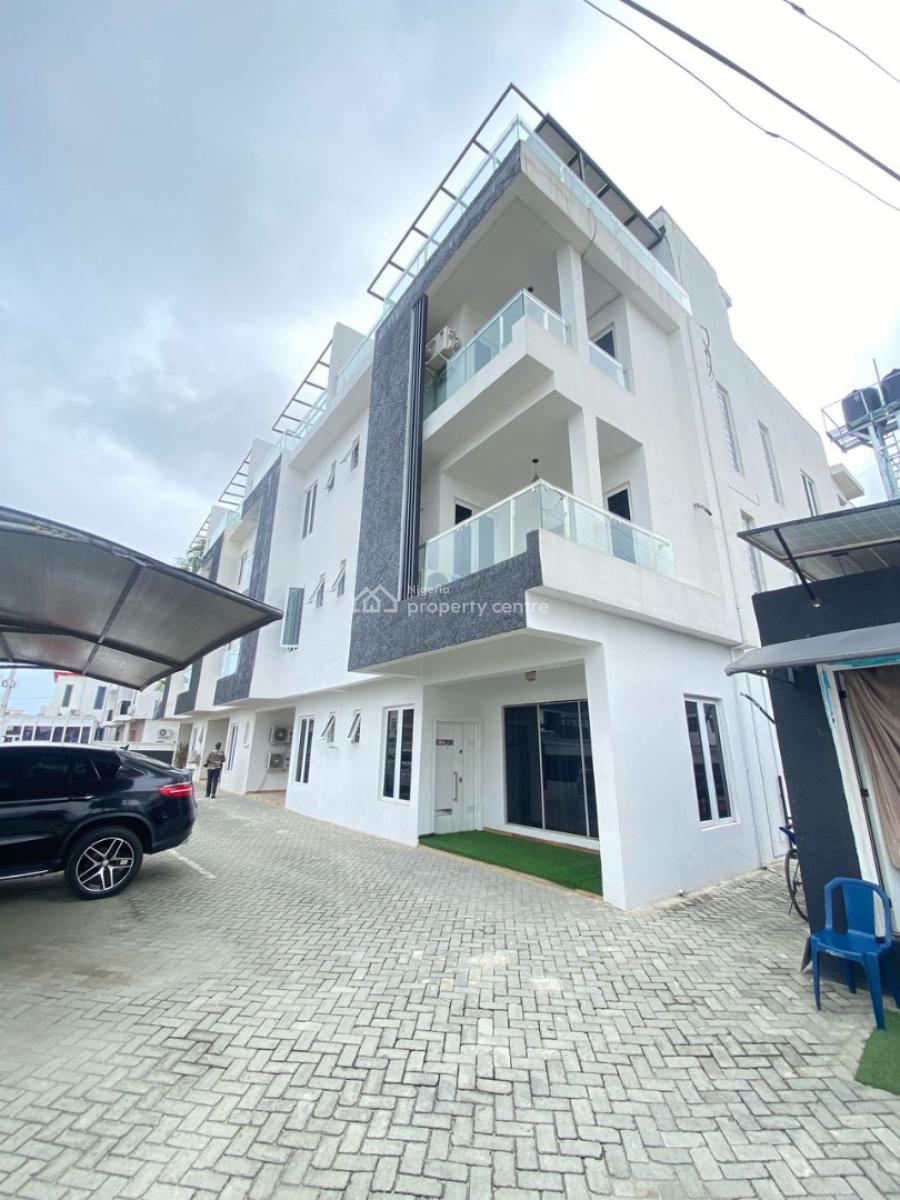 Spacious 5 Bedroom Terrace Duplex with Bq, Ikate, Lekki, Lagos, Terraced Duplex for Rent