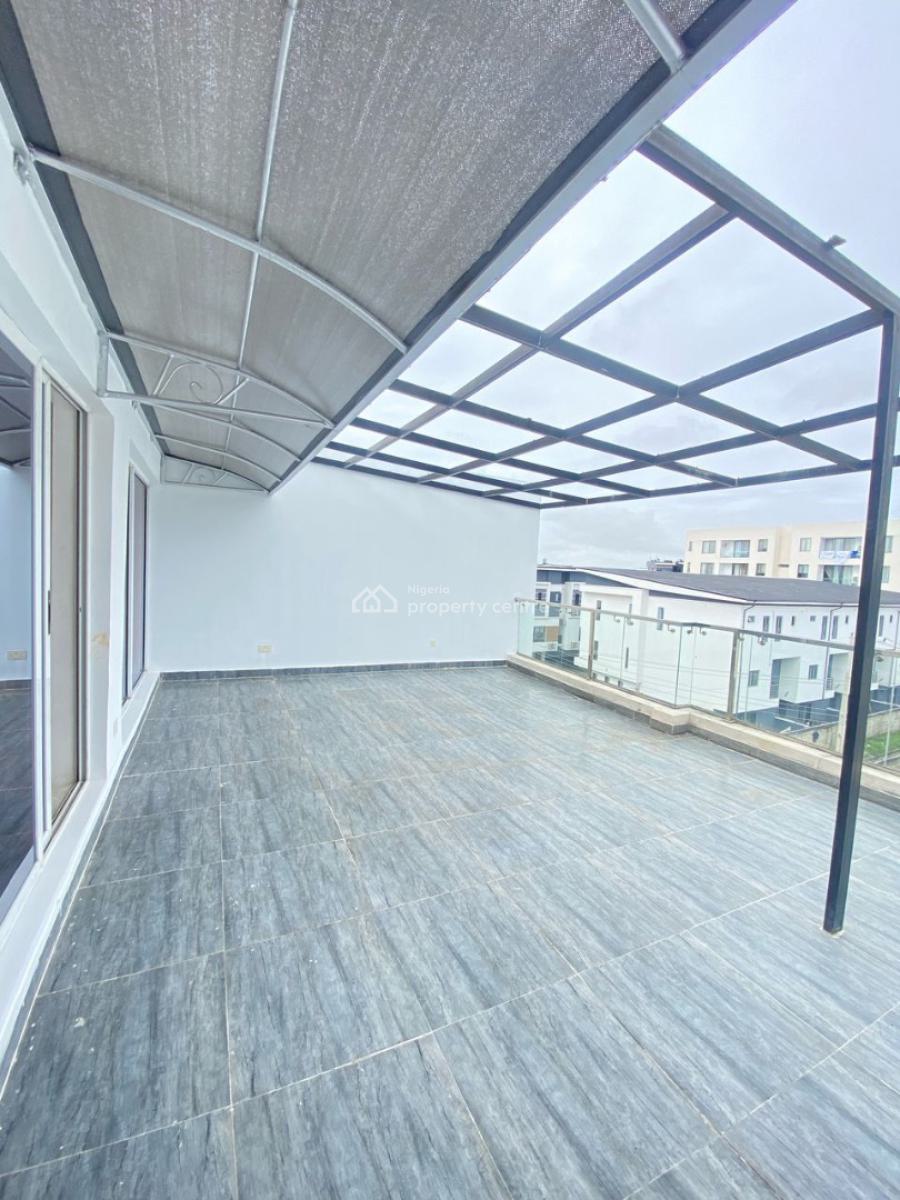 Spacious 5 Bedroom Terrace Duplex with Bq, Ikate, Lekki, Lagos, Terraced Duplex for Rent