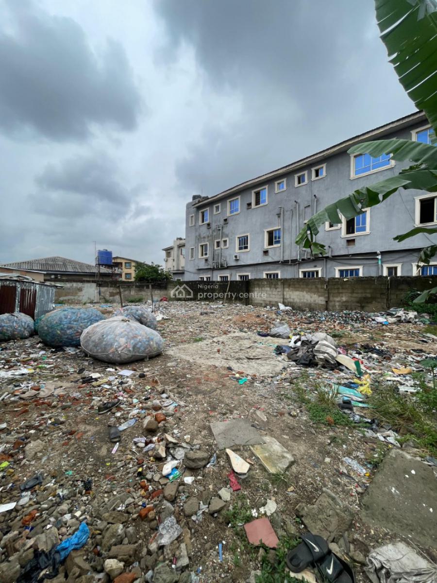 a Full Plot in an Environment Suitable for Residential Commercial, Jibowu, Yaba, Lagos, Mixed-use Land for Sale