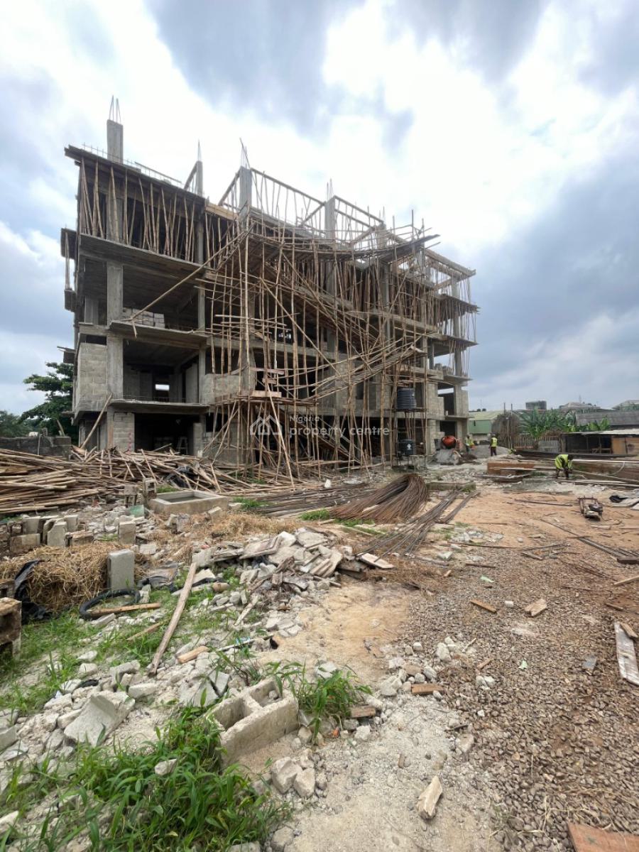 3 Bedroom, Excellently Built with Bq in a Well Secured Area, Yaba, Lagos, Block of Flats for Sale