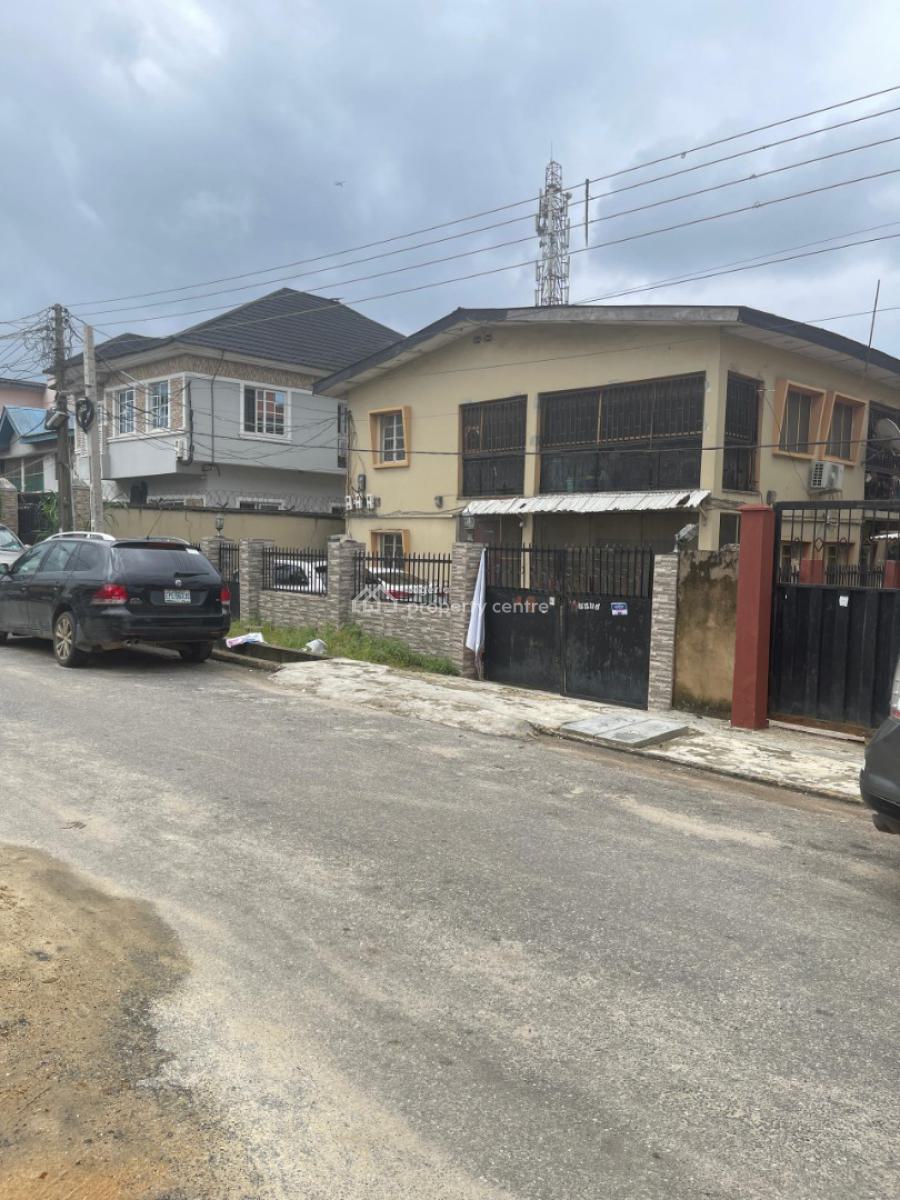 Solid Storey Building on a Full Plot of Land in a Nice, Accessible & Serene, Surulere, Lagos, Block of Flats for Sale