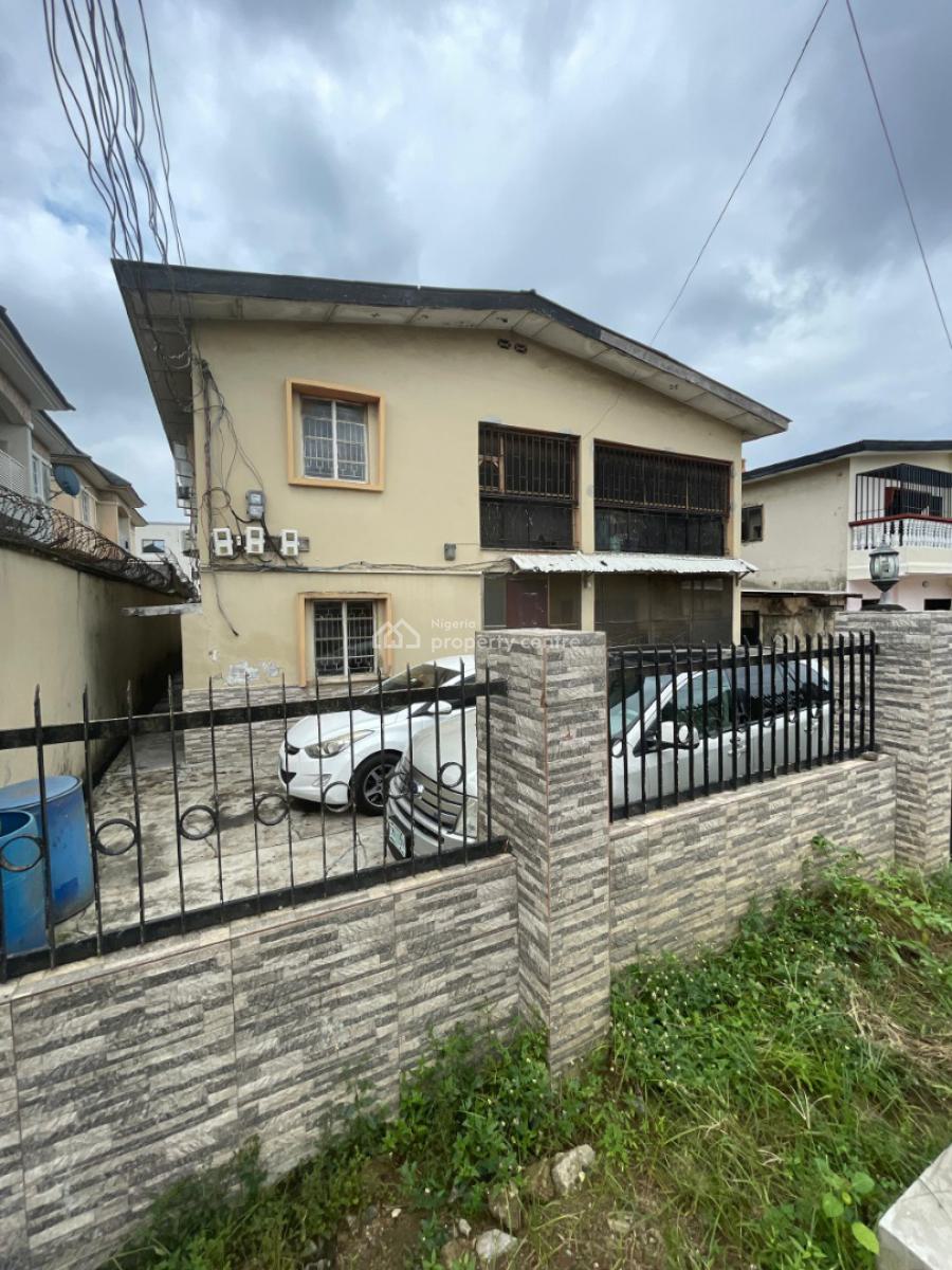 Solid Storey Building on a Full Plot of Land in a Nice, Accessible & Serene, Surulere, Lagos, Block of Flats for Sale