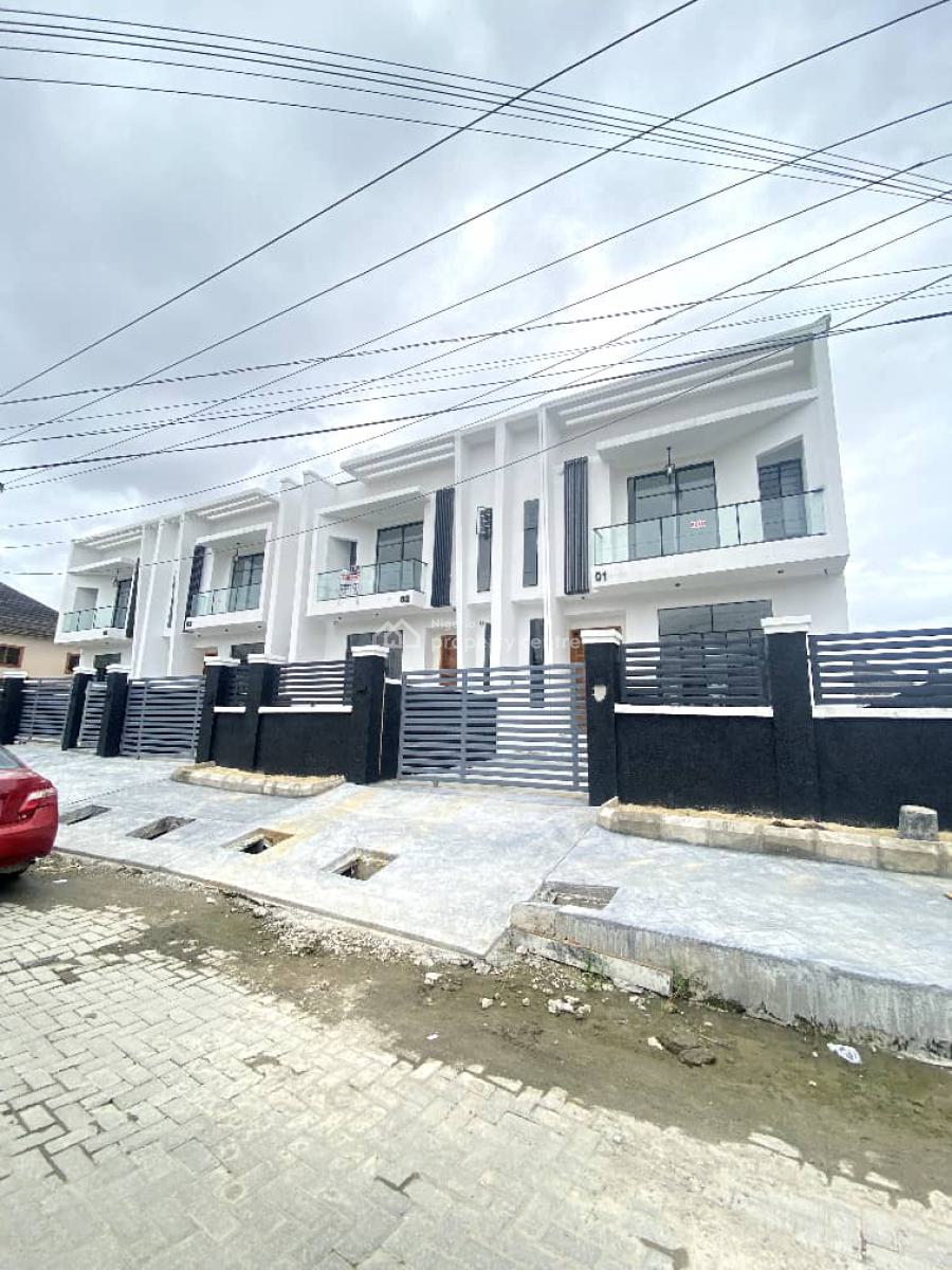 4 Bedroom Semi Detached Duplex with Bq in a Serene Environs, Idado, Lekki, Lagos, Semi-detached Duplex for Sale