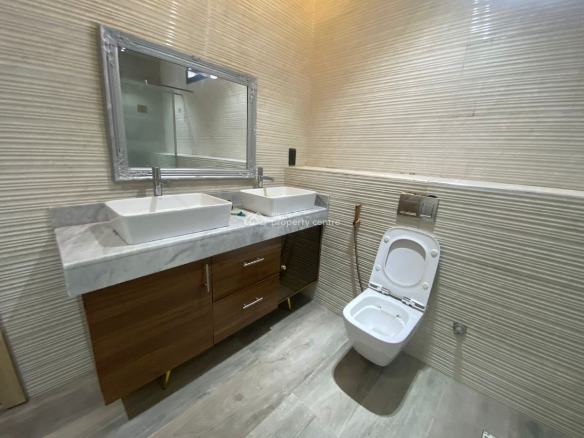 Fully Service & Furnished 4 Bedroom Maisonette Apartment with Bq, By Rhs, Lekki Phase 1, Lekki, Lagos, House for Rent