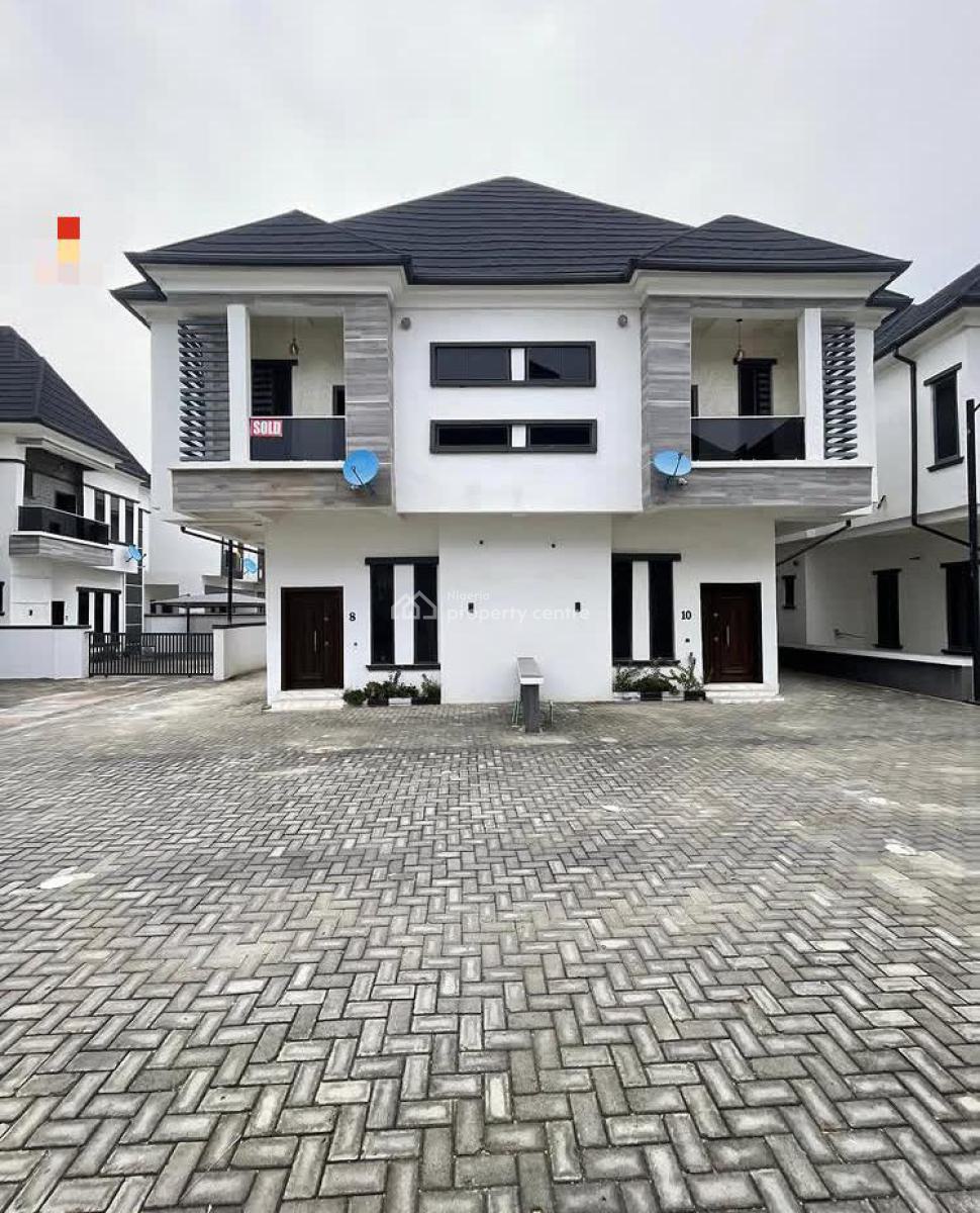 Brand New 4  Bedroom Semi Detached Duplex with a Bq, Orchid,lekki, Lekki, Lagos, Semi-detached Duplex for Sale