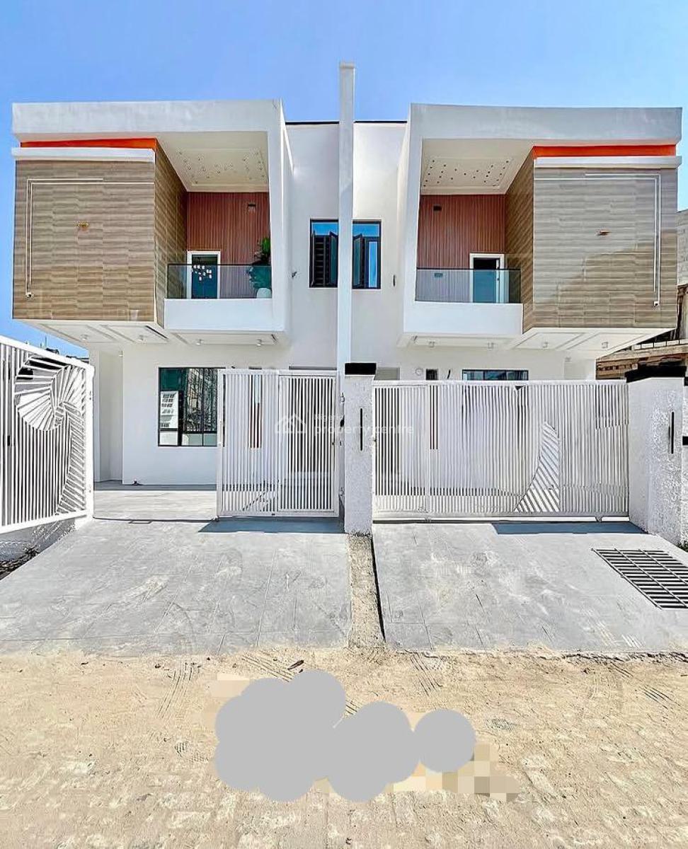 Self Compound Luxury 4 Bedroom Semi Detached Duplex, Ikate ,lekki, Ikate, Lekki, Lagos, Semi-detached Duplex for Sale
