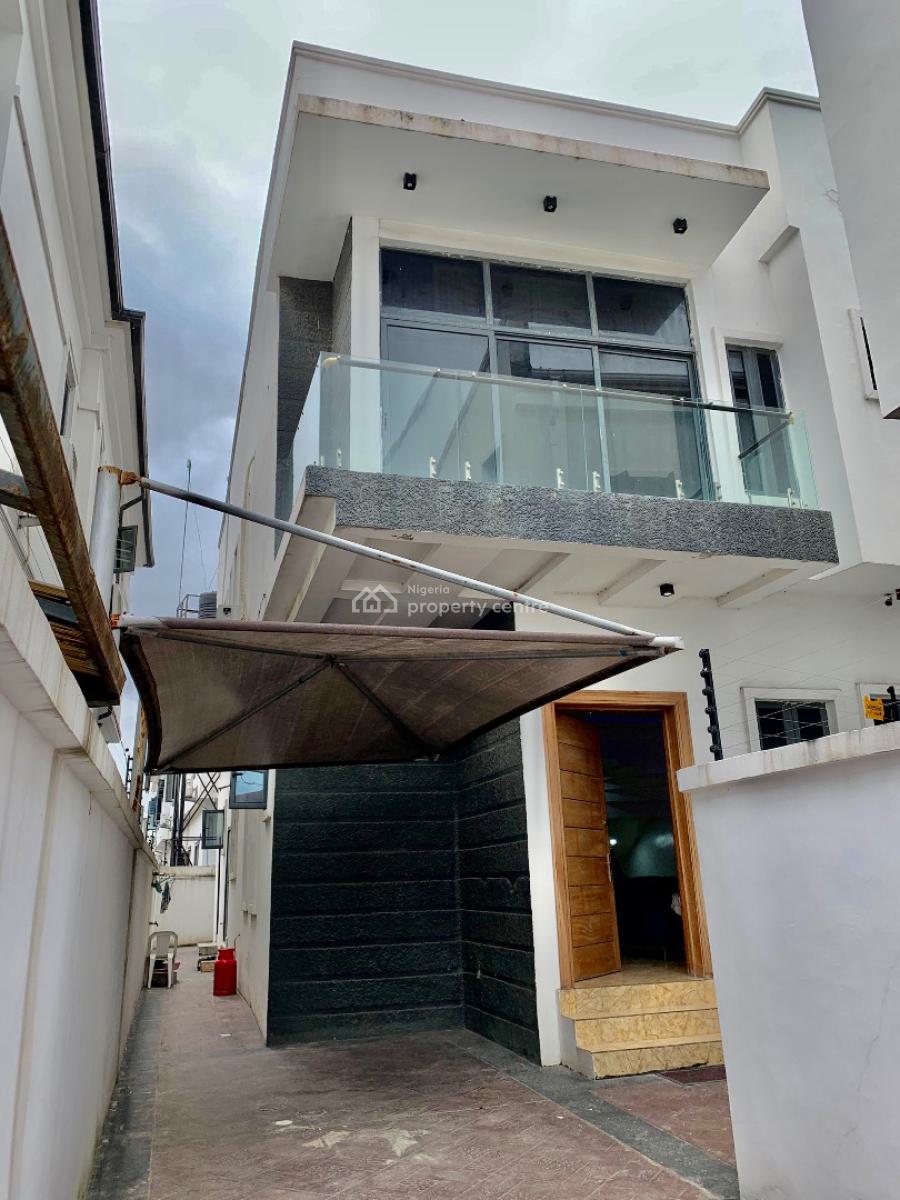 4 Bedroom Srmi Detached Duplex with Inverter, Orchid Road, Lekki, Lagos, Semi-detached Duplex for Rent