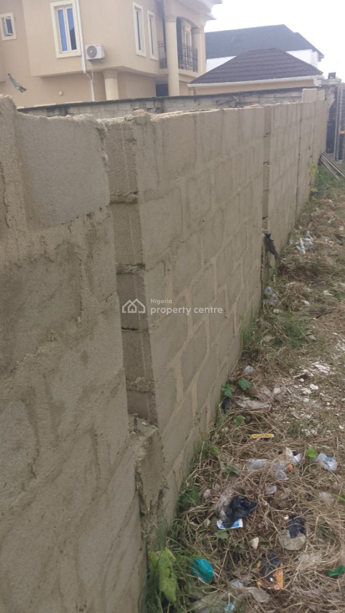 a Plot of Land Fenced and Gated with Deed of Assignment and Survey, Happyland Estate Ajah, Olokonla, Ajah, Lagos, Residential Land for Sale