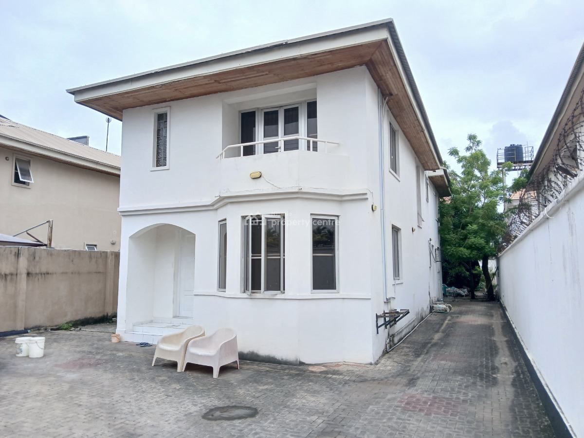 a Mixed Used 4 Bedroom Detached Duplex with a 2 Room Bq, Lekki Phase 1, Lekki, Lagos, Office Space for Rent