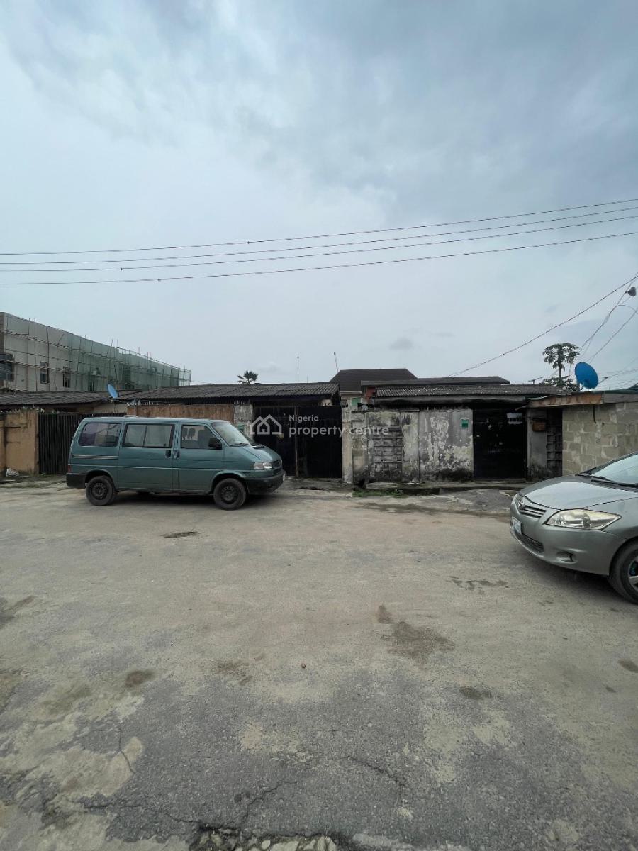 a Buy and Rebuild Bungalow in a Well Interlocked Street, Off Adeniran Ogunsanya, Surulere, Lagos, Land for Sale