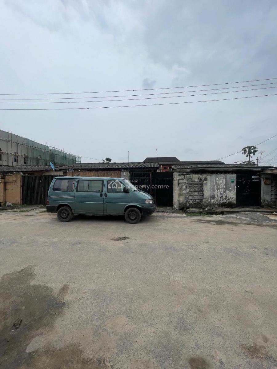 a Buy and Rebuild Bungalow in a Well Interlocked Street, Off Adeniran Ogunsanya, Surulere, Lagos, Land for Sale