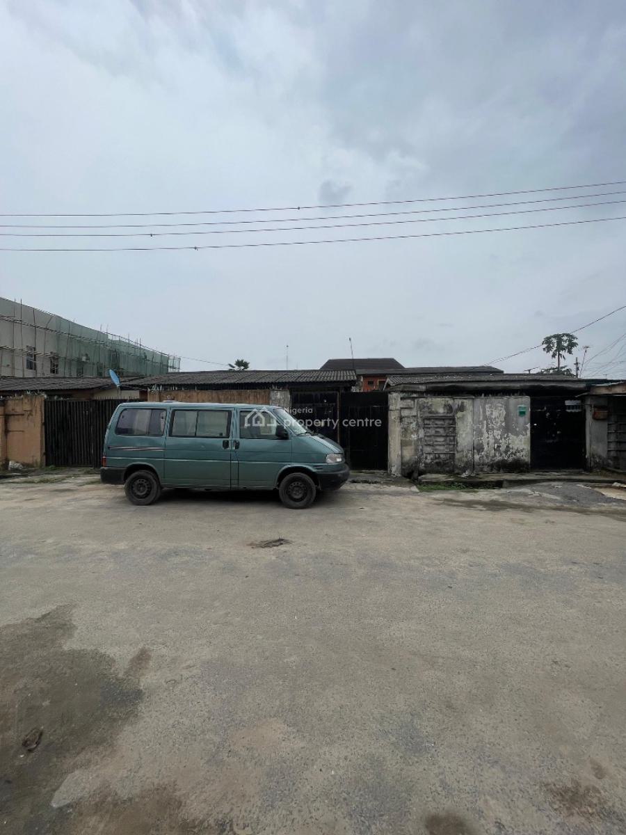 a Buy and Rebuild Bungalow in a Well Interlocked Street, Off Adeniran Ogunsanya, Surulere, Lagos, Land for Sale