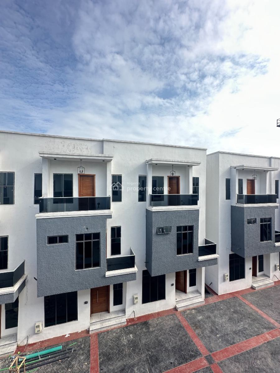 4 Bedroom Terraced Duplex with Treated Water, Lekki, Lagos, Terraced Duplex for Sale