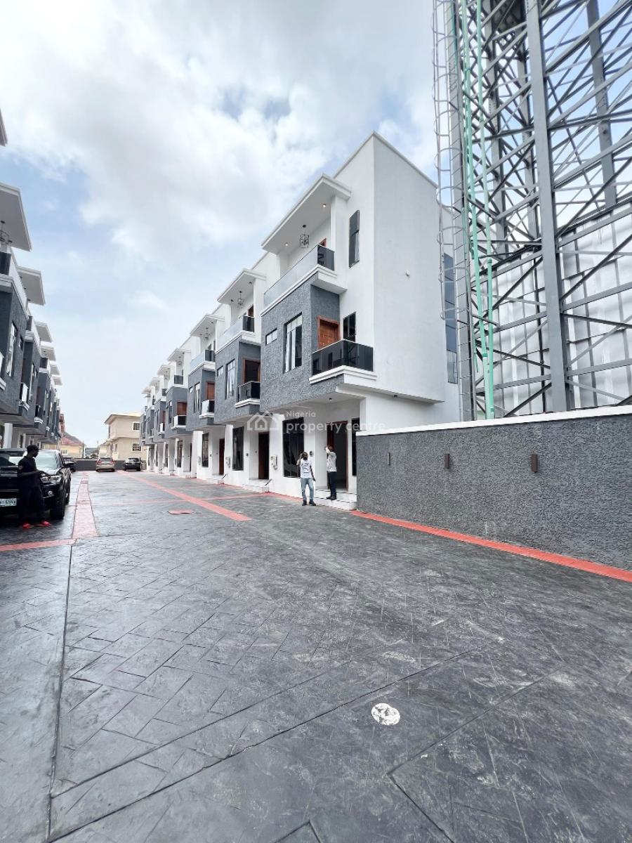 4 Bedroom Terraced Duplex with Treated Water, Lekki, Lagos, Terraced Duplex for Sale