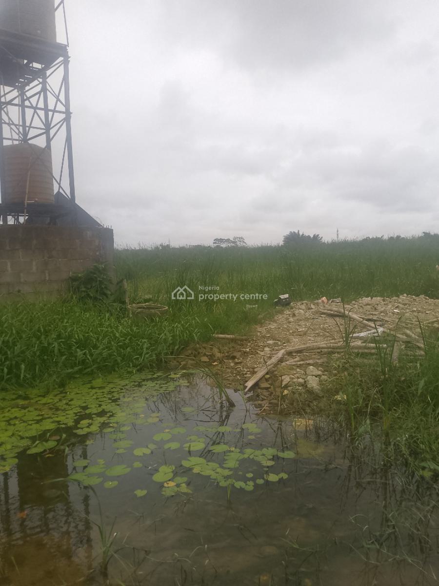 Half Plot of Land with Deed of Assignment and Survey in a Built Up Est, Silverpoint Estate Ajah, Badore, Ajah, Lagos, Residential Land for Sale