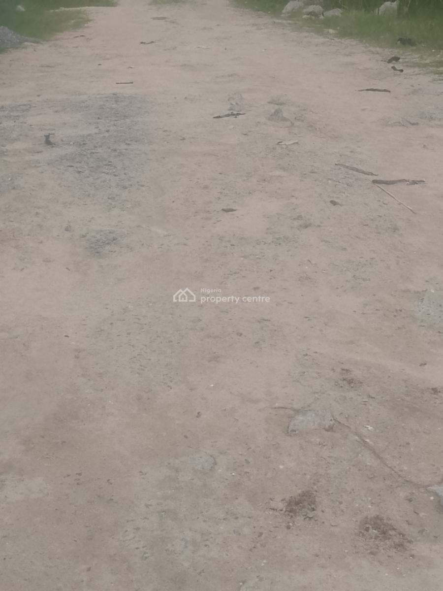 Half Plot of Land with Deed of Assignment and Survey in a Built Up Est, Silverpoint Estate Ajah, Badore, Ajah, Lagos, Residential Land for Sale