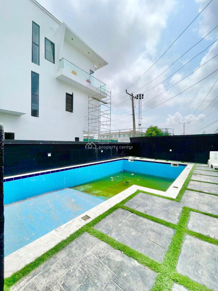 Newly Built Fully Serviced 4 Bedroom Terrace Duplex with Bq, Ikate, Lekki, Lagos, Terraced Duplex for Rent