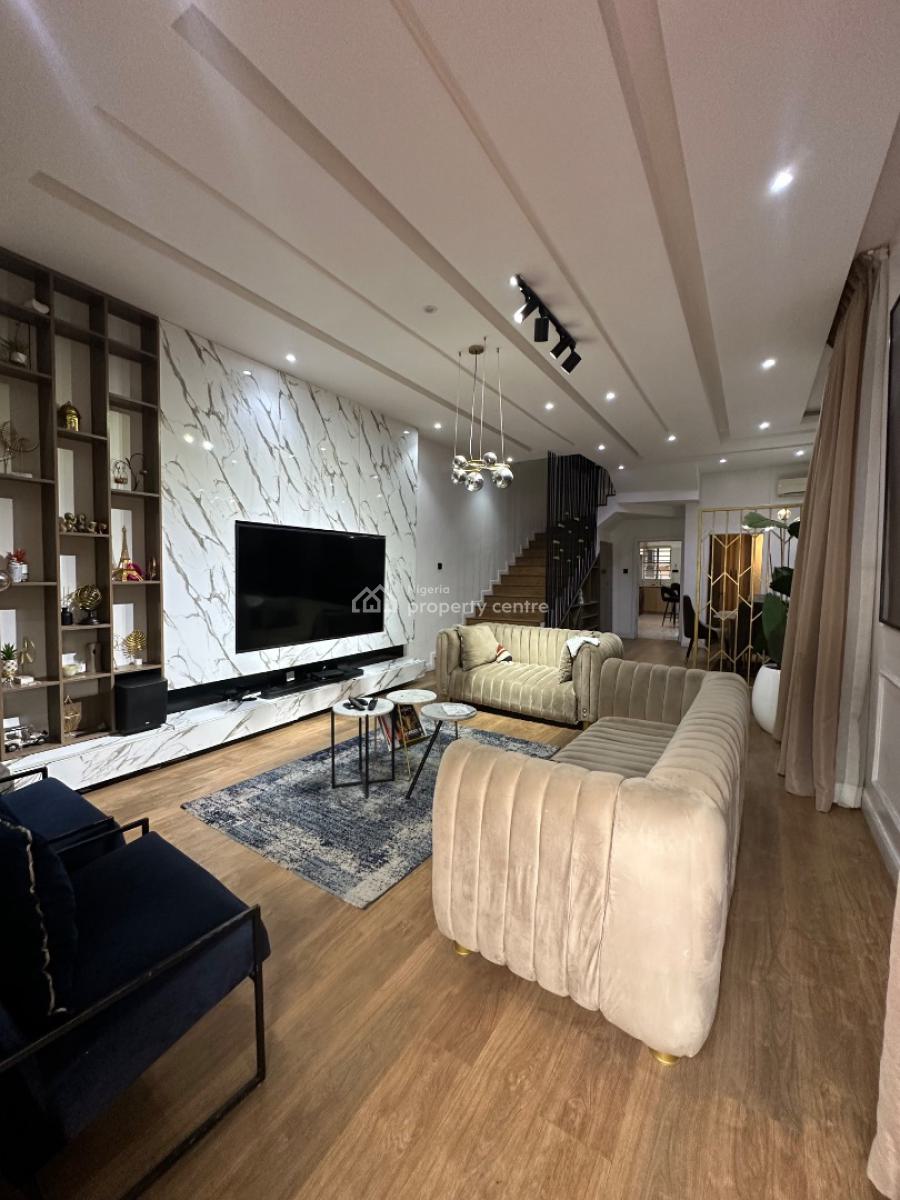 4 Bedroom Fully Furnished, Osapa, Lekki, Lagos, Detached Duplex for Rent