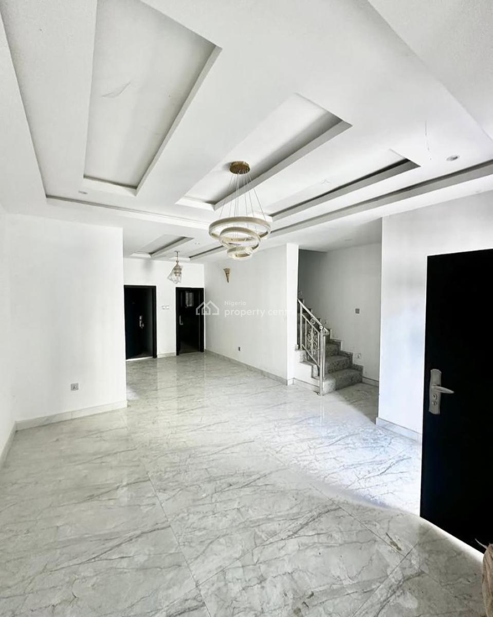 Most Affordable 4 Bedroom Terrace Duplex with Bq in Serene Neighborhood, Guzape District, Abuja, Terraced Duplex for Sale