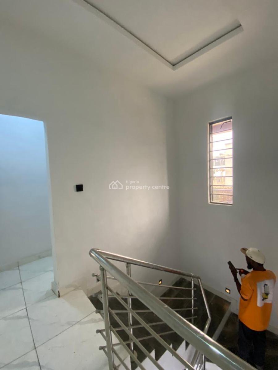Newly Built 3 Bedroom Terraced Duplex, Usman Emmanuel Estate (by Pepperoni, Sangotedo, Ajah, Lagos, Terraced Duplex for Rent